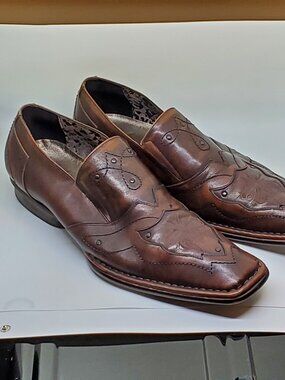 Mark Nason Lounge brown U Rock loafers